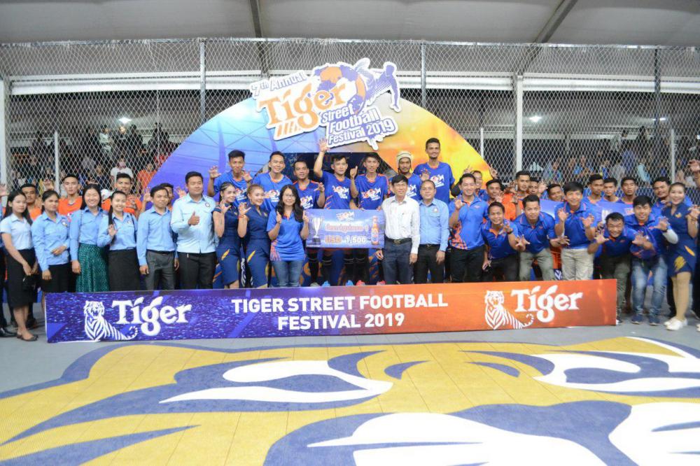Tiger Street Football Festival 2019 បានឈានដល់មណ្ឌលខេត្តកណ្ដាល ដោយជ្រើសរើសយក៤ក្រុម ក្នុងចំណោម៤០ចូលរួម