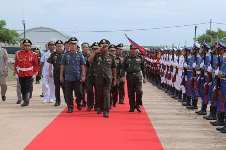 សម្តេចពិជ័យសេនា ទៀ បាញ់ អញ្ជើញជាអធិបតីភាពក្នុងពិធីបើកកាដ្ឋានសាងសង់ទីលានបាញ់គ្រាប់ពិតរបស់កងយោធពលខេមរភូមិន្ទ