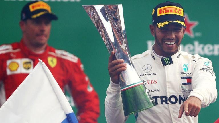 អ្នកប្រណាំងកាំជ្រួចលើដី Lewis Hamilton តាមស្មើកំណត់ត្រា Schumacher ឈ្នះ៥ដង នៅអ៊ីតាលី