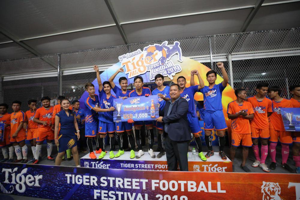 ក្រុម Pitou FC បានក្លាយជាជើងឯក Tiger Street Football Festival ២០១៩ មណ្ឌលកំពង់ស្ពឺ