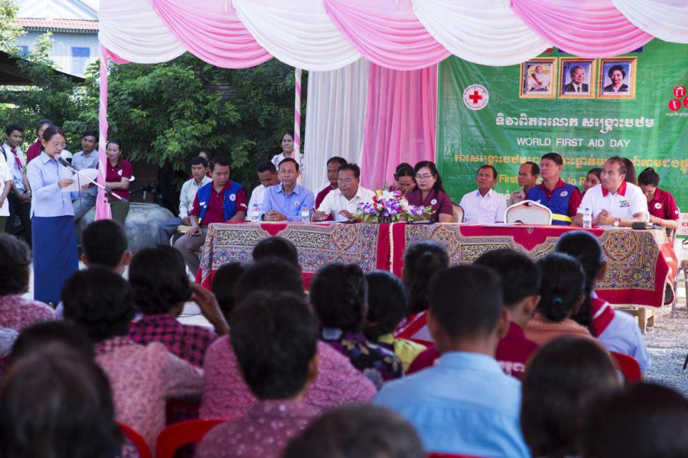 មូលនិធិព្រូដិនស៍ ចាប់ផ្តើមអនុវត្តកម្មវិធីវិធានការសុវត្ថិភាពសង្គ្រោះបឋមនៅកម្ពុជា