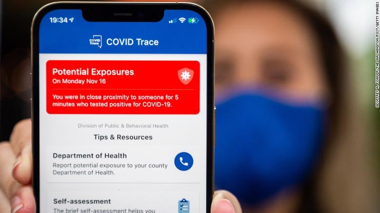 អាមេរិកត្រៀមដំណើរការ App មួយអាចបញ្ជូនសញ្ញាប្រាប់ប្រសិនបើមនុស្សនៅក្បែរអ្នកឆ្លងកូវីដ19