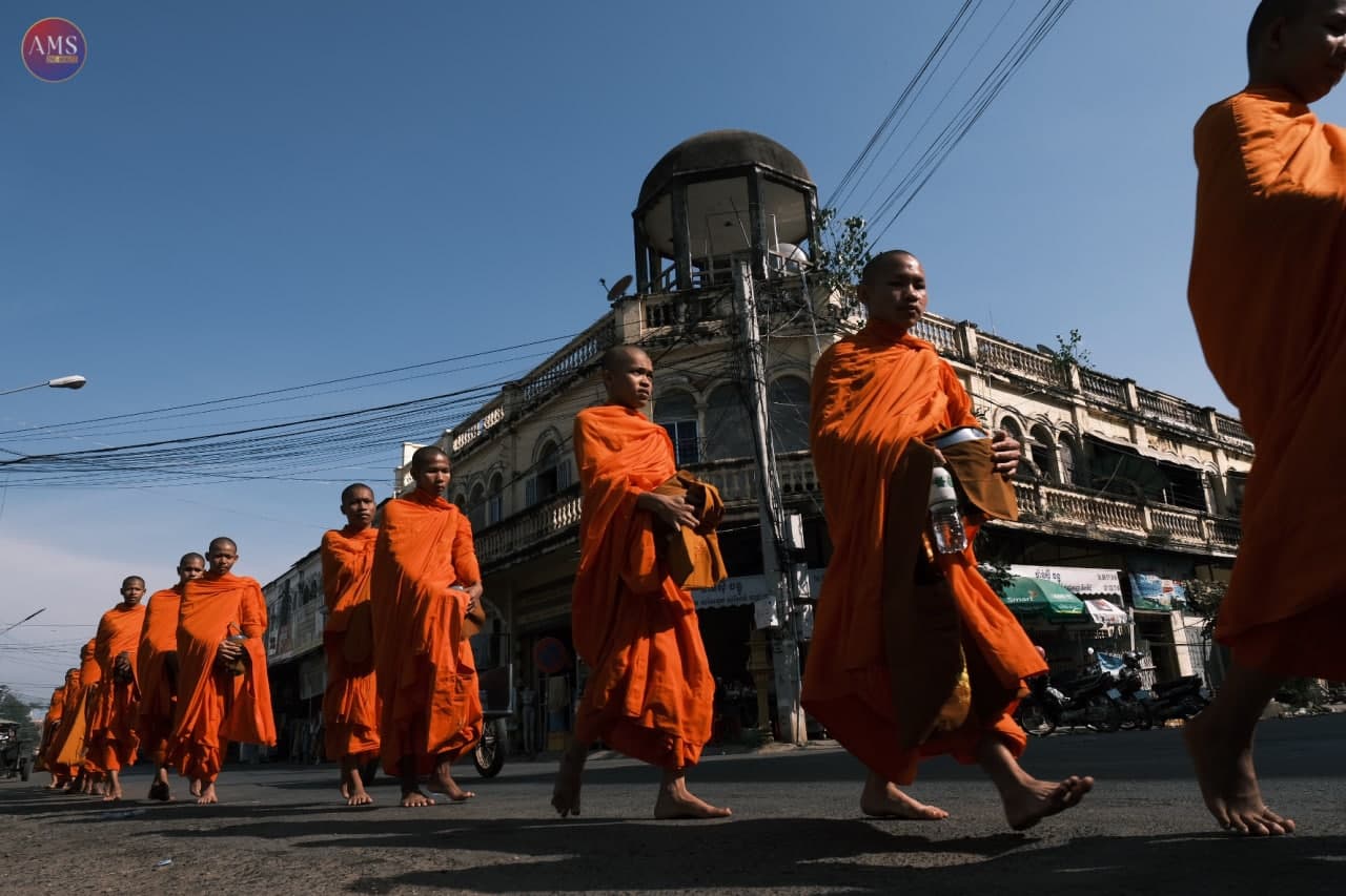 អនុមោទនាបុណ្យមាឃបូជាពីក្រុងក្រចេះ