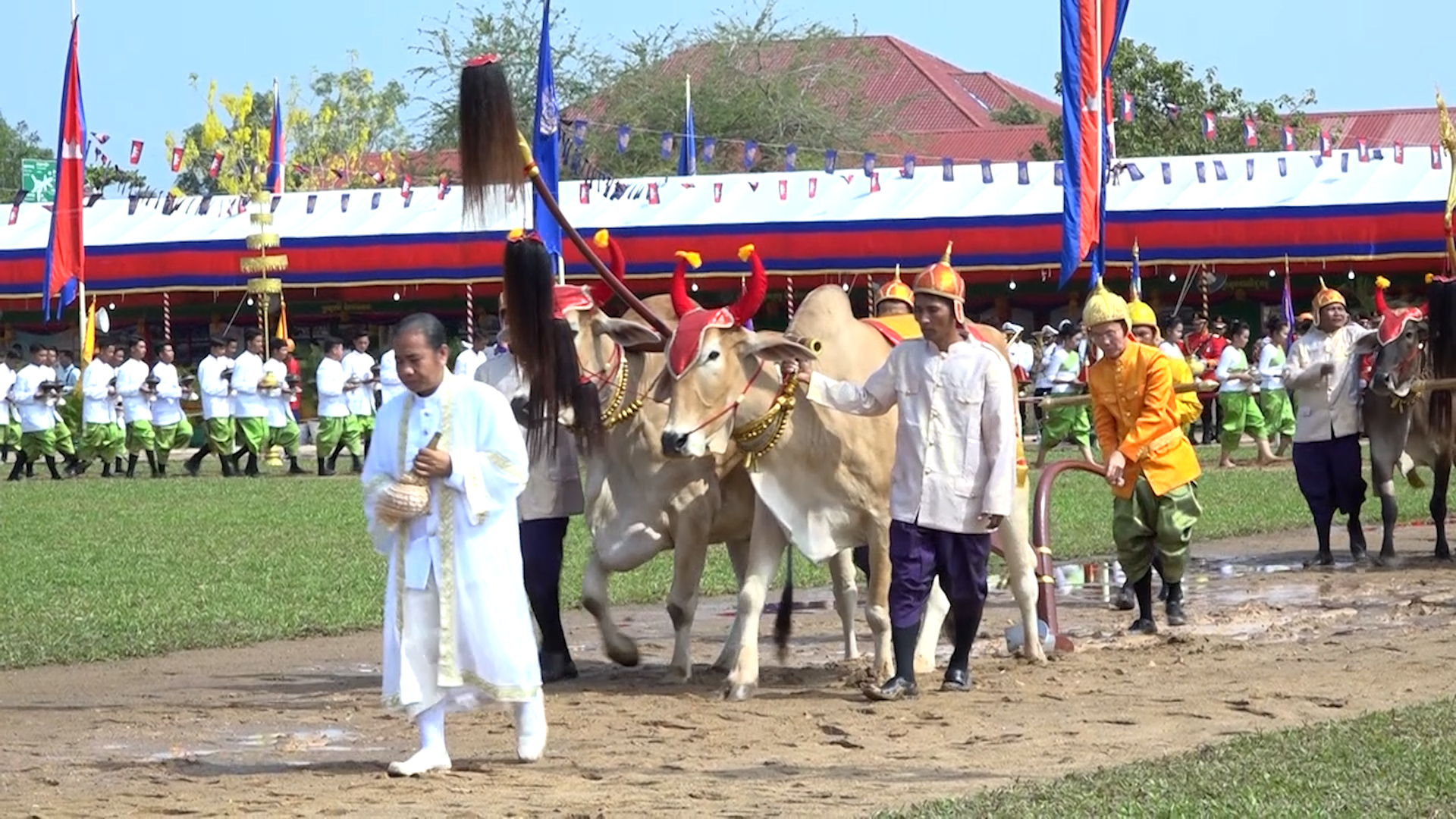 អបអរសាទរ ព្រះរាជពិធីបុណ្យច្រត់ព្រះនង្គ័ល