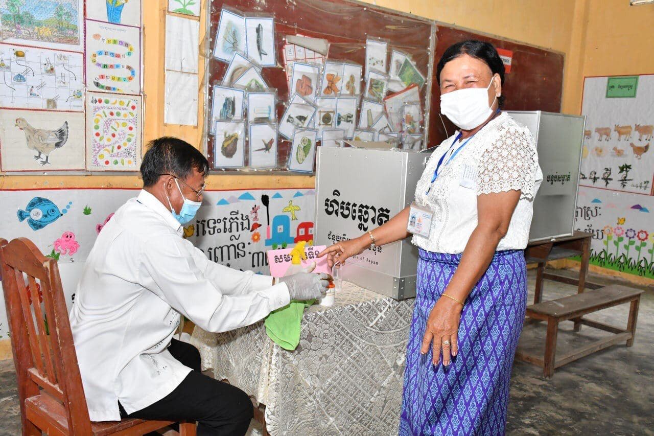 គ.ជ.ប៖ការបោះឆ្នោតលើកទី១ ដើម្បីជ្រើសរើសក្រុមប្រឹក្សាក្រុងបូកគោឆ្នាំ២០២១ ប្រព្រឹត្តទៅដោយរលូន និងតម្លាភាព