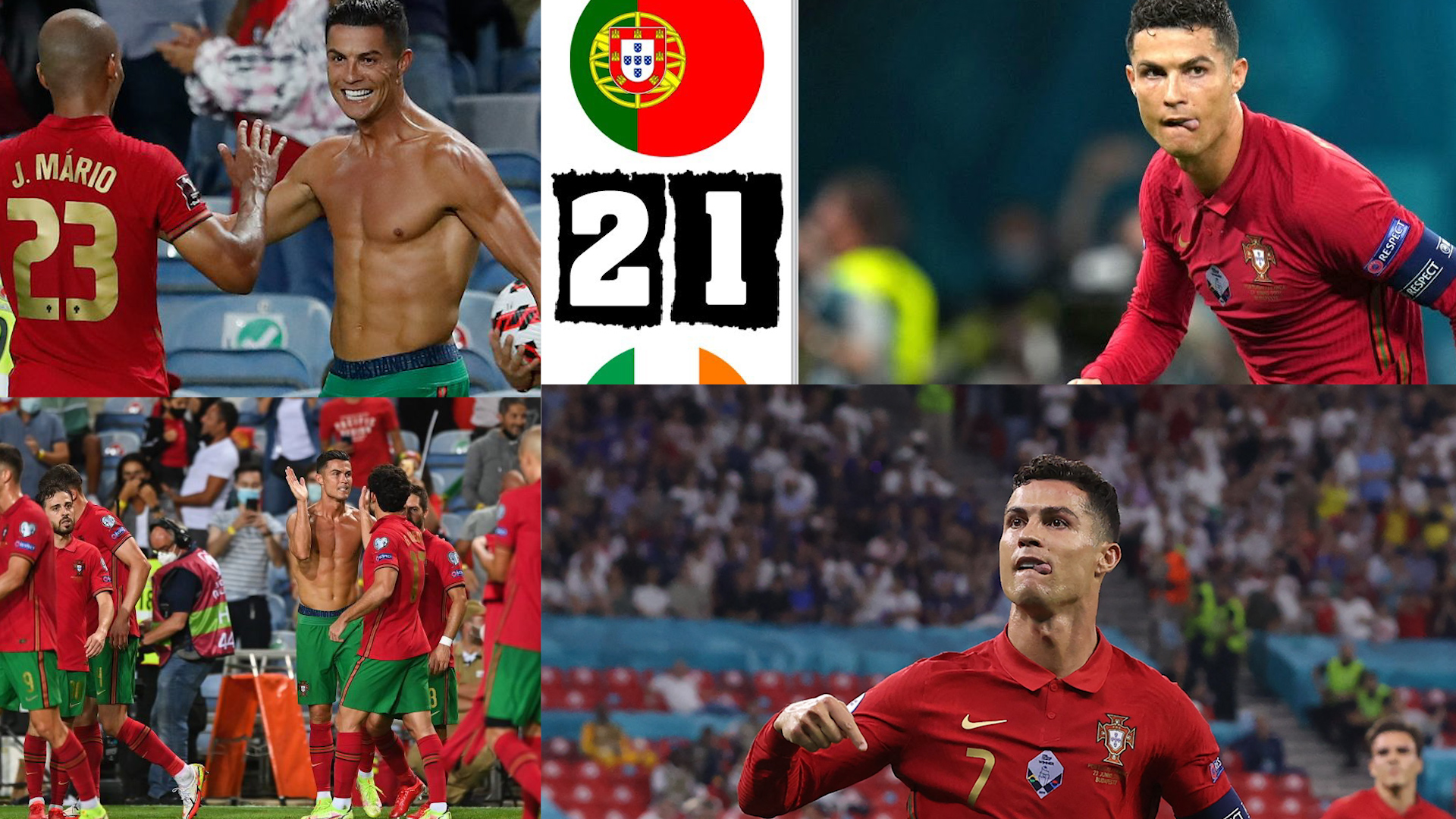 Cristiano Ronaldo បន្ថែម២គ្រាប់ បំបែកកំណត់ត្រាថ្មី នៅក្រុមជម្រើសជាតិ