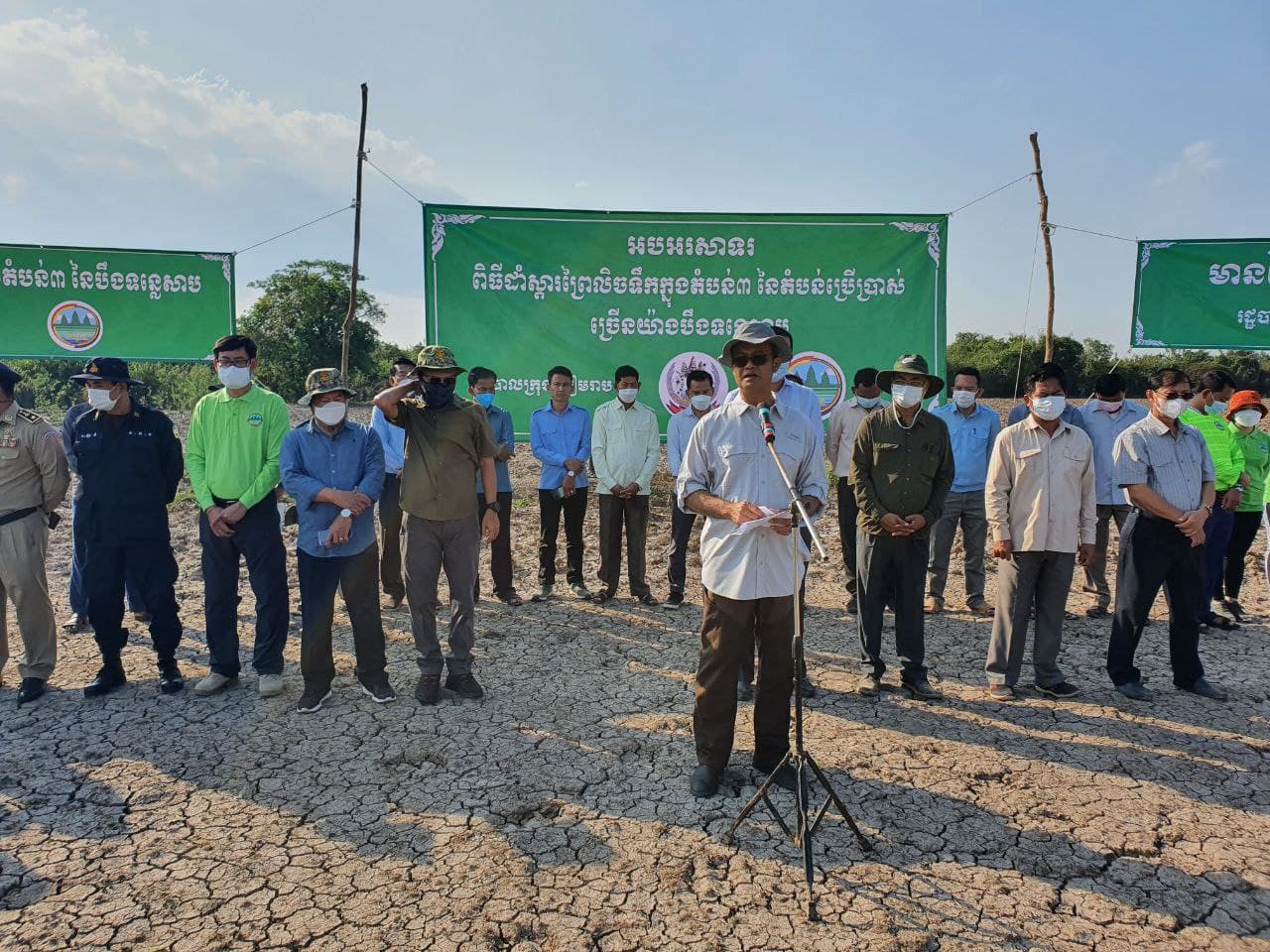 កូនឈើជាង ២០០០ដើម ត្រូវបានដាំឡើងវិញក្នុងតំបន់៣ នៃព្រៃលិចទឹកប្រមាណជាង ៤០ហិកតា ក្នុងក្រុងសៀមរាប