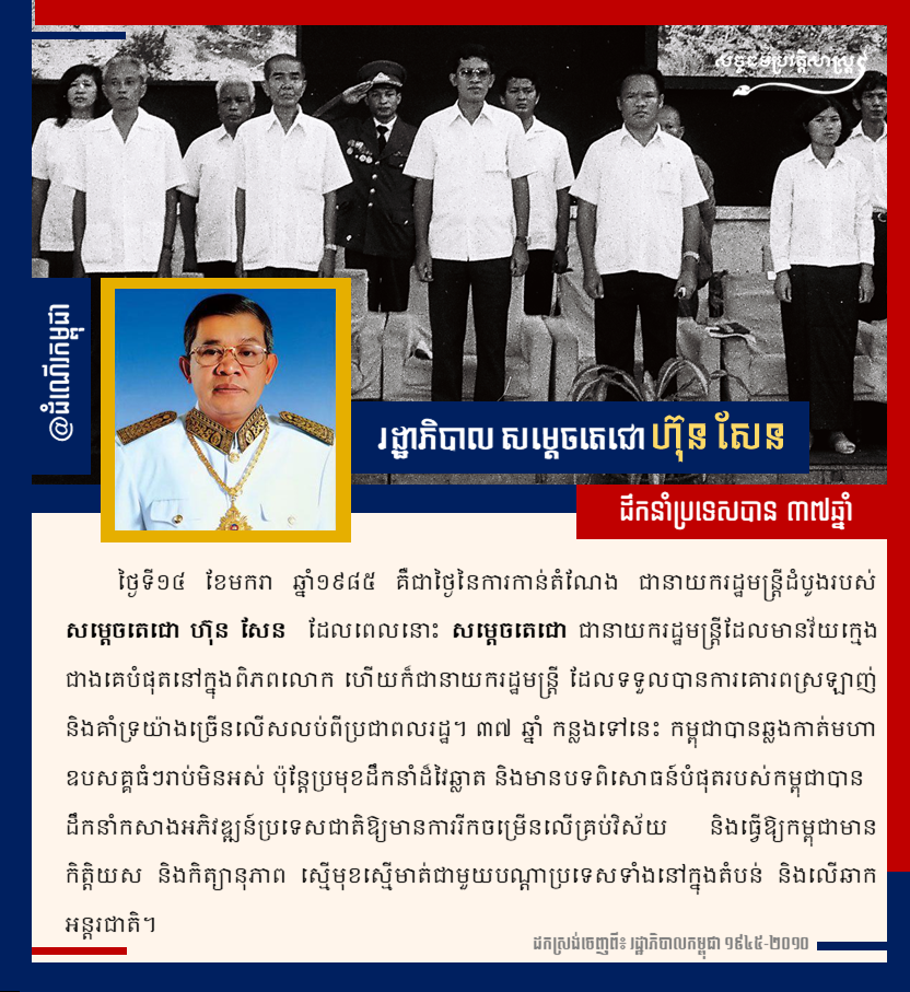 រដ្ឋាភិបាលសម្ដេចតេជោ ហ៊ុន សែន