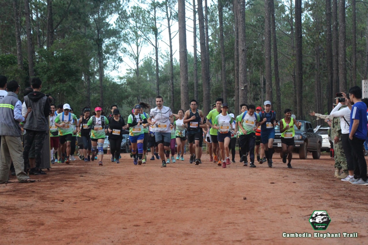 ព្រឹត្តិការណ៍ Cambodia Elephant Trail 2022 មានអត្តពលិកជាតិ និងអន្តរជាតិចុះឈ្មោះជិត២០០នាក់