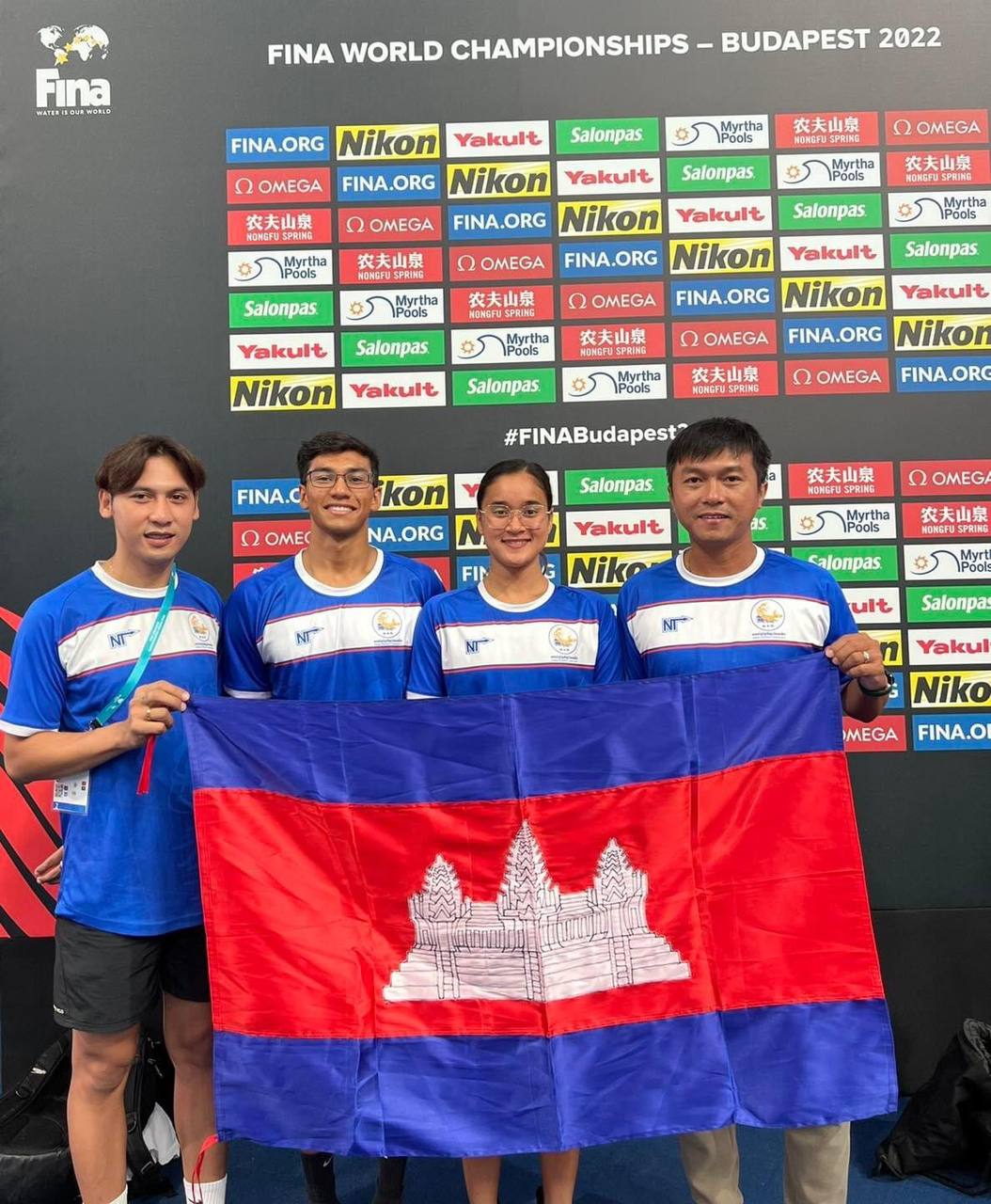 Sport-កីឡាករ  កីឡាការិនីហែលទឹកជម្រើសកម្ពុជា ចាប់ផ្តើមហ្វឹកហាត់ ការប្រកួតជើងឯកពិភពលោក នៅប្រទេសហុងគ្រី