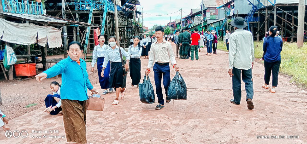 តំបន់ទេសចរណ៍ចំនួន៣ នៅបឹងទន្លេសាប ខេត្ដសៀមរាប ដាក់ឲ្យប្រគួតប្រជែងបរិស្ថានស្អាត