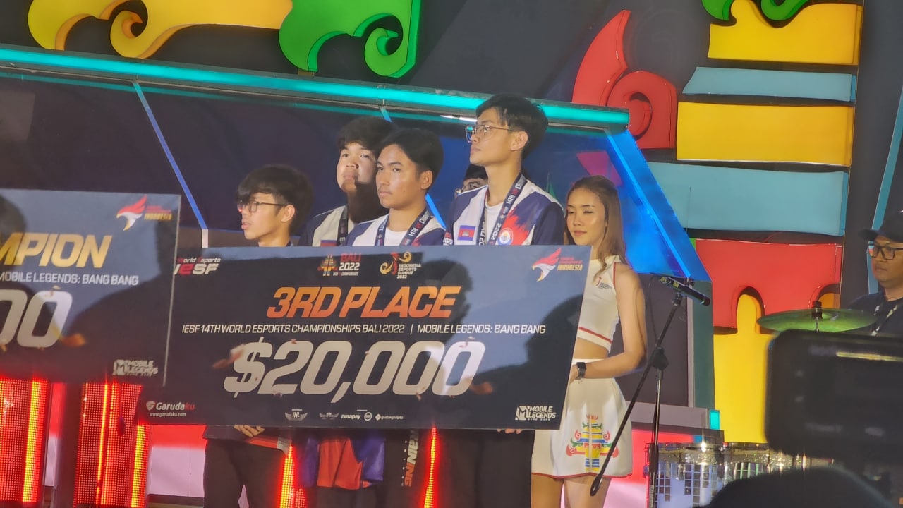 ក្រុម E-Sport កម្ពុជា Impunity KH ឈ្នះមេដាយពិភពលោកផ្លូវការលើកដំបូង