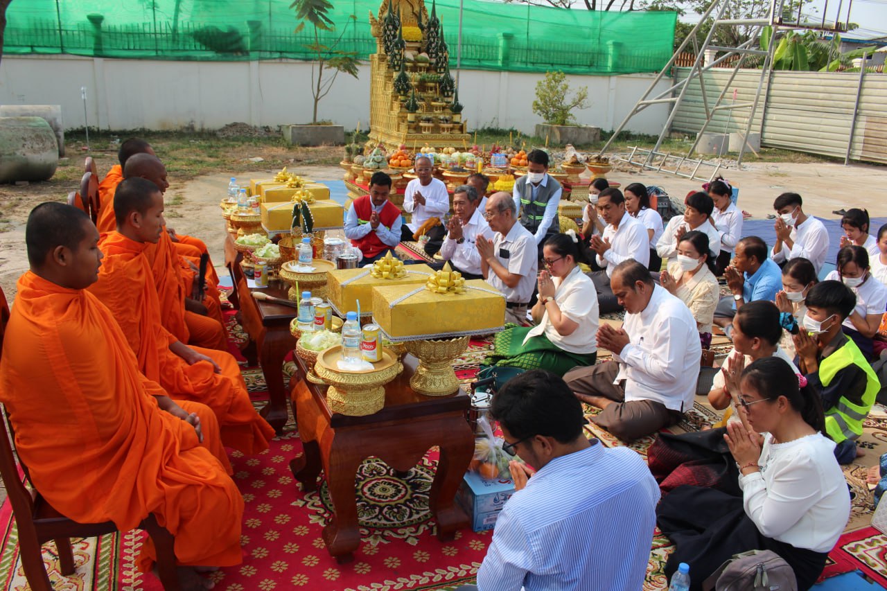 អាគារកម្ពស់ ៣ជាន់ជាជំនួយឥតសំណង ជប៉ុន តាមរយៈគម្រោងអង្គការក្រៅរដ្ឋាភិបាលជប៉ុន បេះដូងមាស បានដំណើរការសាងសង់