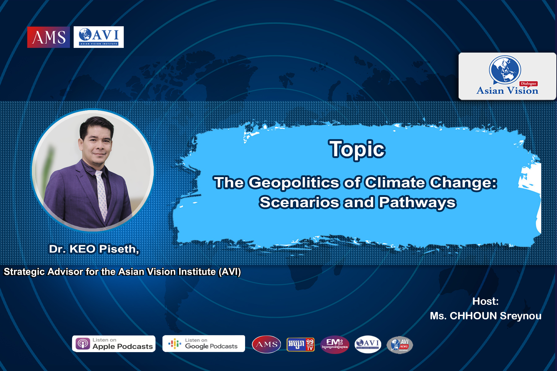 AVD Ep36: The Geopolitics of Climate Change: Climate’s Issues and Policy Responses