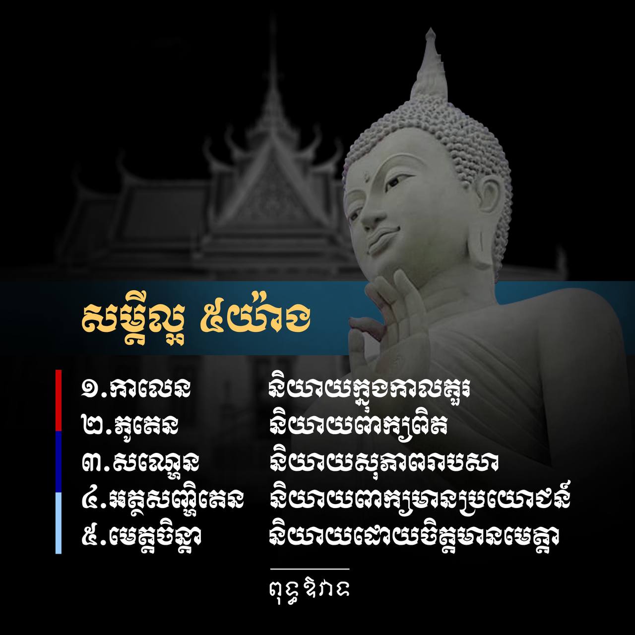 ពុទ្ធឱវាទ