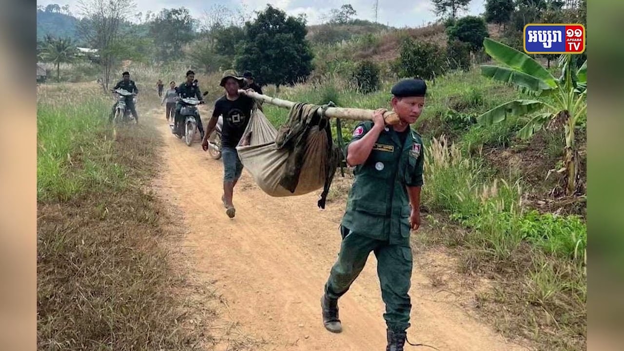 ផ្ទុះគ្រាប់មីនដាច់ជើងបុរសម្នាក់នៅសំឡូត (Video Inside)