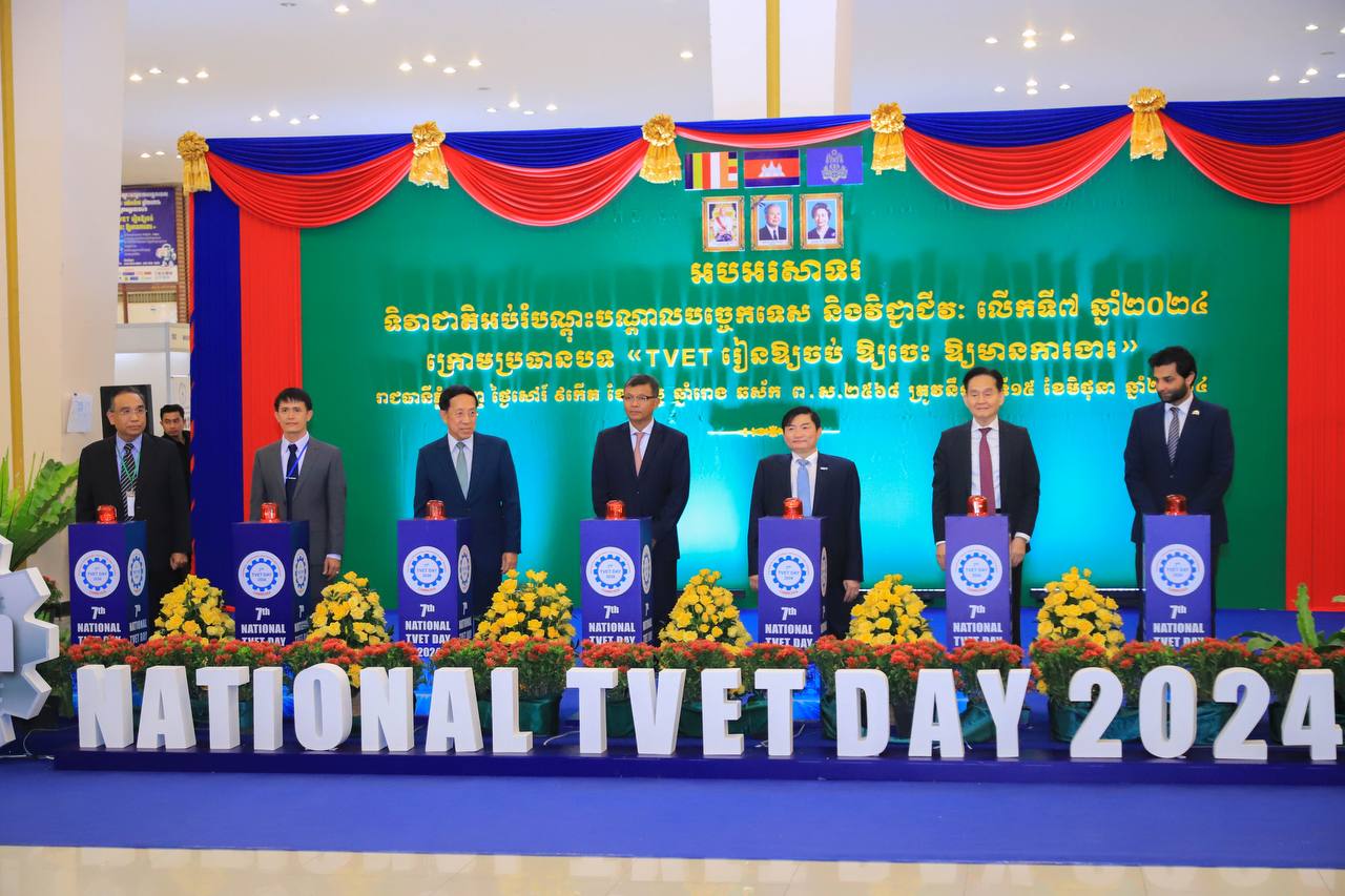 រដ្ឋមន្ត្រីក្រសួងការងារ ៖ TVET មានតួនាទីសំខាន់មិនអាចខ្វះបាន ក្នុងការអភិវឌ្ឍន៍មូលធនមនុស្ស