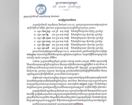 ក្រសួងរៀបចំដែនដី នគរូបនីយកម្ម និងសំណង់ គណៈកម្មការសុរិយោដីថ្នាក់ជាតិ