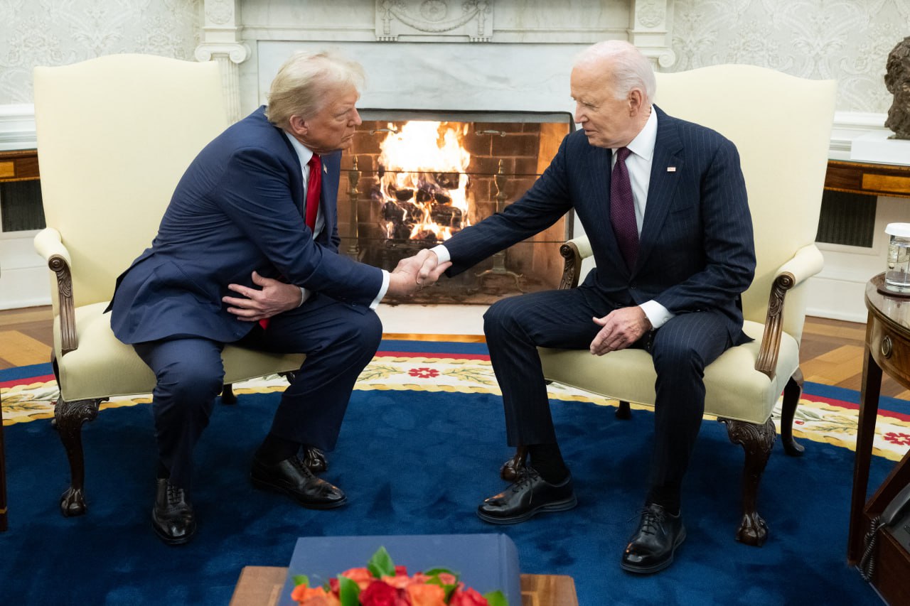 Biden ជួប Trump នៅសេតវិមាន