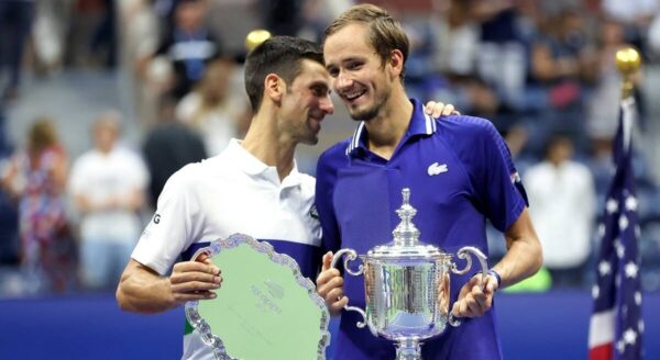 កីឡាករវាយកូនបាល់រុស្ស៊ី Daniil Medvedev ឈ្នះជើងឯក Grand Slam លើកដំបូងក្រោយផ្ដួលកីឡាករលេខ១លើលោក Novak Djokovic ក្នុងវគ្គផ្ដាច់ព្រ័ត្រ US Open
