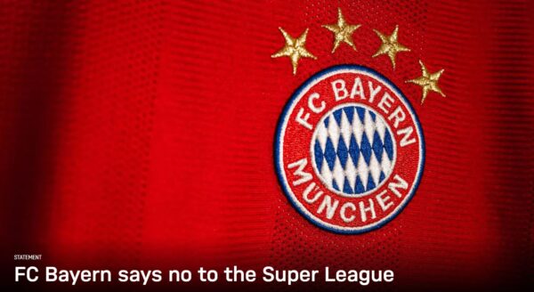 Bayern Munich ប្រកាស​មិន​ចូល​រួម ESL និង​​ថា UCL ជា​ពាន​ល្អ​បំផុត​ក្នុង​លោក