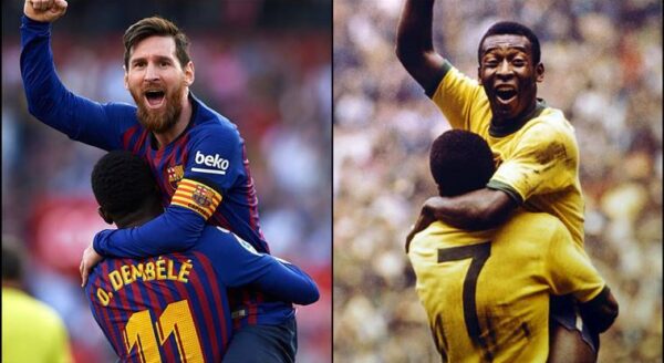 រឿងទាំង១០ ដែលស្រដៀងគ្នារវាង Messi និង Pele